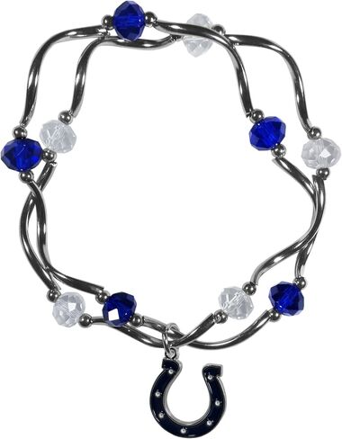 Siskiyou NFL unisex-adult Crystal Bead Bracelet in Saudi Arabia
