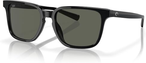 Costa Man Sunglasses Black Frame, Gray Lenses, 53MM in Kuwait
