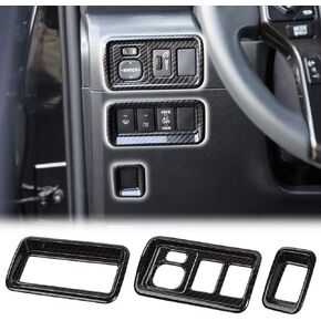Voodonala for 4runner Rear View Mirror Button Adjustment Decoration Trim fit Toyota 4runner SUV 2010-2019