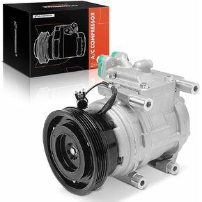 A-Premium Air Conditioner AC Compressor with Clutch Compatible with Hyundai Tucson 2.0L 2008-2009, Kia Sportage 2.0L 2008-2010