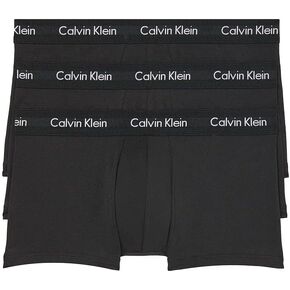 Calvin Klein Men's Underwear Cotton Stretch 4 Pack Low Rise Trunks