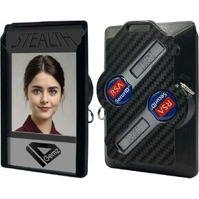 Badge Holder for RSA SecurID Tokens - Holds up to 3 Badges (Holds 2 Tokens)