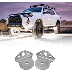Rock Light Mount Compatible with KC Hilites Cyclone | Sold in Pairs | Quick & Easy Installation | Non-Magnetic | Light and Harness NOT Included | Made in The USA | Rago Fabrication