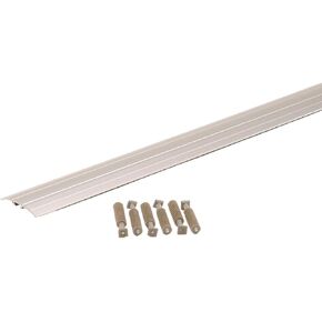 M-D Building Products 46131 M-D Multi-Floor Transition, L X 1-9/16 in W, Aluminum, 36", Silver