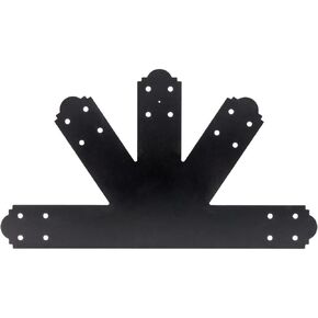 Simpson Strong-Tie APGP812 - Outdoor Accents Mission Collection 8:12 Pitch ZMAX, Black
