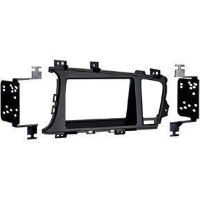 Metra 95-7345B Double DIN Dash Fitment Kit for Kia Optima 2011-UP (Black)