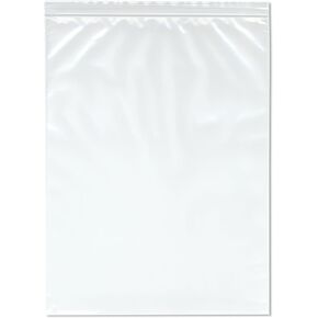 Plymor 12" x 16" (Pack of 100), 4 Mil Heavy Duty Zipper Reclosable Plastic Bags