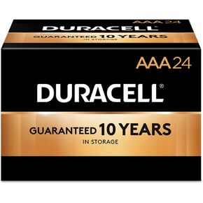 DURACELL MN2400BKD CopperTop Alkaline Batteries, AAA, 144/CT