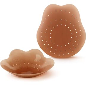 Niidor 2024 Newest Nipple Covers with Lift and Breathable Holes, Silicone Reusable Sticky Nippe Pasties Waterproof Ultra-thin