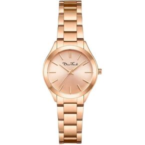 Diaofendi Slim Women's Petite Gold Watch, Stainless Steel Bracelet Watch for Women