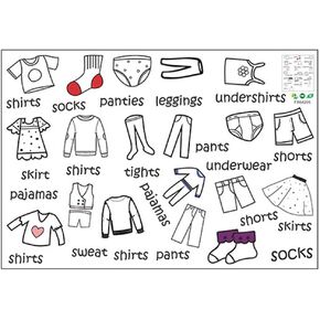 Veemoon Clothing Decal Clothes Labels: Removable Dresser Clothing Decals for Wardrobe Clothing Classification Label Clothing Sort Stickers for Wardrobe Drawer Organizing Bedroom Decoration
