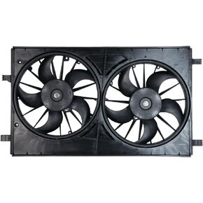 TYC 621570 Cooling Fan Assembly Compatible with 2007-2010 Chrysler Sebring Conv