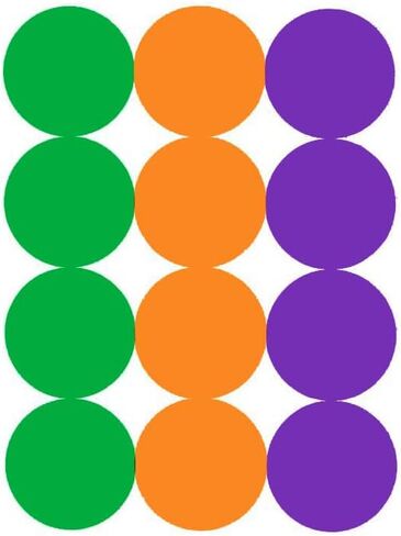Tagaroom Sticker Dot Labels Color Coded (1/2 Inch Dot) in Saudi Arabia