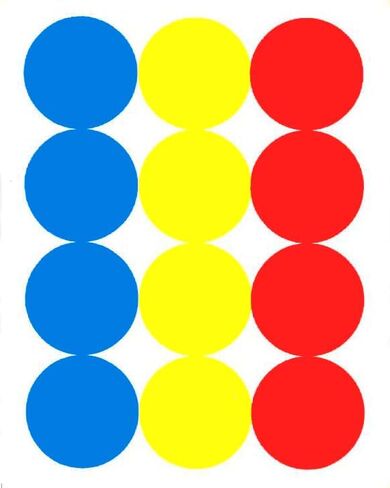 Tagaroom Sticker Dot Labels Color Coded (1/2 Inch Dot) in Saudi Arabia