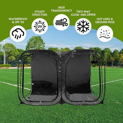 كبسولات كبيرة مقاومة للطقس تتسع لشخصين - خيمة رياضية للأمطار الباردة ومقاومة للطقس في الهواء الطلق - مأوى فوري للخيمة in Kuwait