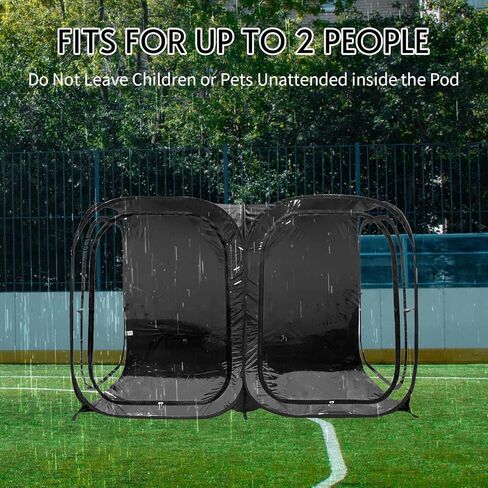 كبسولات كبيرة مقاومة للطقس تتسع لشخصين - خيمة رياضية للأمطار الباردة ومقاومة للطقس في الهواء الطلق - مأوى فوري للخيمة in Kuwait