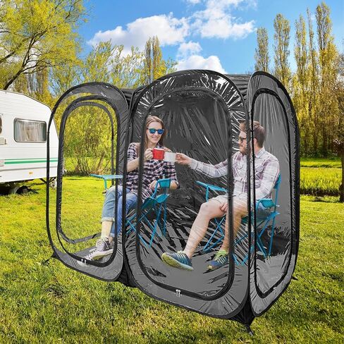 كبسولات كبيرة مقاومة للطقس تتسع لشخصين - خيمة رياضية للأمطار الباردة ومقاومة للطقس في الهواء الطلق - مأوى فوري للخيمة in Kuwait