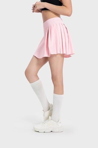 تنورة قصيرة للسيدات من Altiland ذات ملمس رائع ومطويات لرياضة التنس والجولف والجري مع شورت وجيوب مقاس 4 بوصات in Kuwait