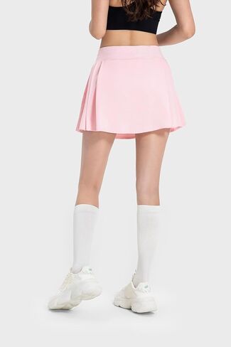 تنورة قصيرة للسيدات من Altiland ذات ملمس رائع ومطويات لرياضة التنس والجولف والجري مع شورت وجيوب مقاس 4 بوصات in Kuwait