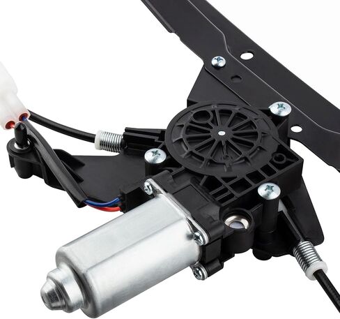 BOXI 741-814 Front Passenger Side Power Window Regulator with Motor Fit for Ford Explorer for Mercury Mountaineer/Black/ 6L2Z7823208B 7L2Z7823208BA in Saudi Arabia