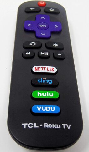 جهاز التحكم عن بعد ROKU TCL RC280 الجديد لأرقام الطراز: 28S3750 32S3750 32S800 32S850 32S3850 40FS3750 40FS3800 40FS3850 48FS3750 50FS3750 50FS3800 50FS3850 55FS3850 RC280 JN إيل (تجديد) in Kuwait