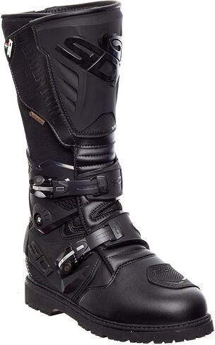 SIDI | Touring Motorcycle Boots, Professional Motocross Boots for Men ADVENTURE 2 GORE-TEX, Micro-Adjustable and Replaceable Buckles, Flex System, Velcro Strap in Kuwait