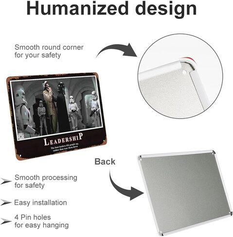 دارث فيدر "القيادة" الفيلم المشارك ريترو علامة معدنية خمر تين تسجيل لمقهى بار ديكور جدران المنزل 12 × 8 بوصة in Kuwait