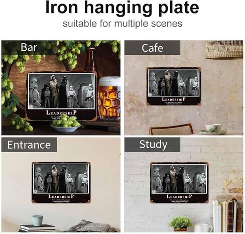 دارث فيدر "القيادة" الفيلم المشارك ريترو علامة معدنية خمر تين تسجيل لمقهى بار ديكور جدران المنزل 12 × 8 بوصة in Kuwait