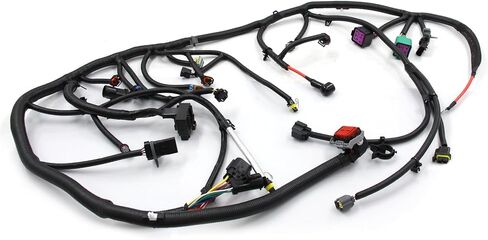 مجموعة أسلاك المحرك تحل محل أسلاك السيارة 5C3Z-12B637-BA 5C3Z12B637BA المتوافقة مع محرك Ford Super Duty 6.0L 2005-2007 in Kuwait