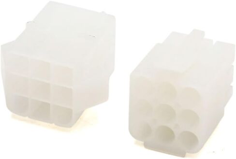 uxcell 9 Pins Electrical Wire Terminal Wiring Connector Socket Plug in Saudi Arabia
