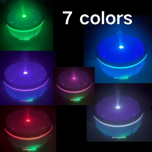 500ml Diffuser for Home ，Essential Oil Diffuser with 7 Colors，Diffusers for Essential Oils Large Room, Office & Home in Saudi Arabia