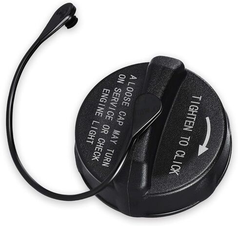 Pack-1 غطاء غاز وقود السيارة، غطاء حشو خزان الوقود، لغطاء خزان الوقود كرايسلر دودج، 52030377AB 5278632AG جزء استبدال غطاء خزان الوقود (أسود) in Kuwait