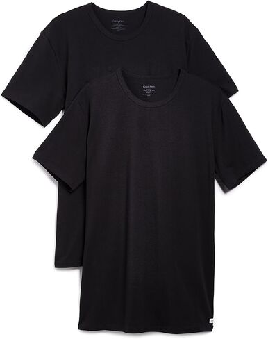 Calvin Klein Men's Cotton Stretch 2-Pack Crew Neck T-Shirts in Kuwait
