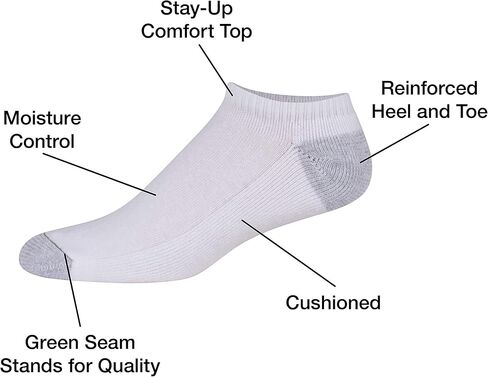 برلنغتون جورب رجالي مريح غير ظاهر من برلنغتون جورب كاجوال, Shoe Size: 6-12 in Kuwait