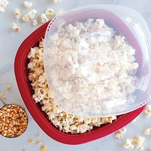 Nordic Ware Microwave Popcorn Popper, 12 Cup, White in Saudi Arabia
