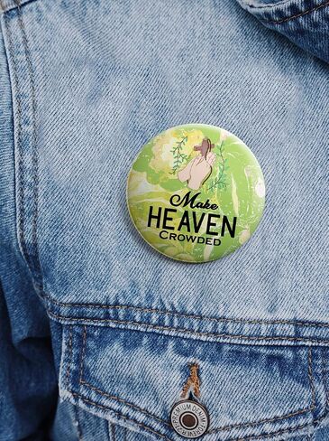 NewEights Christian Faith Adventure Button Pins (1-Set X 10 Buttons) - Large 2.25" VBS Sunday School Easter Baptism Thanksgiving Christmas Rewards Encouragement Enticement Inspirational Gift in Saudi Arabia