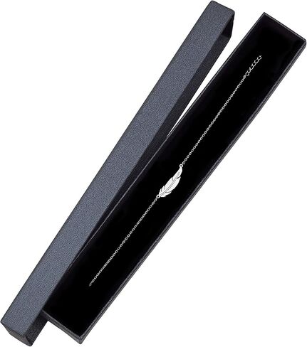 Sofia Milani - Solid 925 Sterling Silver Bracelet for Women - Angel Wings Feather Pendant - 30238 in Kuwait