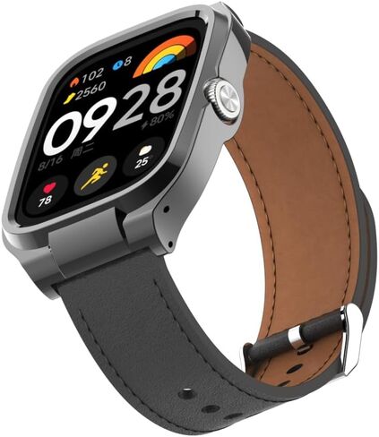 Soft Sport Breathable Leather Strap Replacement Wristbands Strap Compatible For Redmi Smartwatch 4 in Saudi Arabia