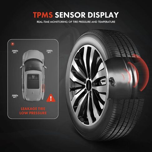A-Premium Tire Pressure Monitoring System Sensor Compatible with Subaru Outback Forester Impreza Legacy Crosstrek XV Tribeca WRX WRX STI 315 Mhz in Saudi Arabia