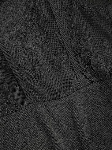 CIDER Lace Ruched Split Cami Midi Dress in Saudi Arabia