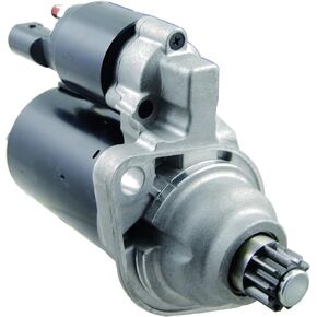 New 12V PMGR Starter Compatible With Audi A3 2.0L 2004-13, TT 2.0L 2009; Compatible With Volkswagen 2.0L Golf Beetle 2012-13, GTI 2006-14, CC 2009-16 0-001-121-403 02M911023GX 0986020237 8EA738258011