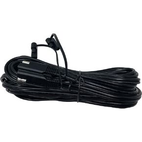 Tetra-Teknica MotoBasic Series SAE-25 12V SAE 2 Pin Quick Disconnect Extension Cable with dust cover, 25 Feet, 16 Gauge