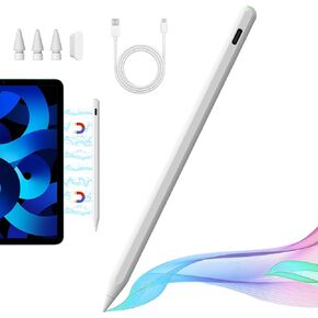 Stylus Pen for iPad with Wireless Magnetic Charging, Apple Pencil for iPad Compatible with (2018-2022) iPad 10/9/8/7/6, iPad Air 5/4/3, iPad Mini 6/5, iPad Pro 11 12.9", iPad Pen with Palm Rejection