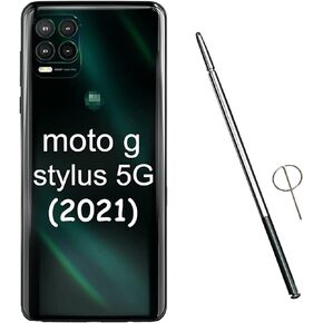 G Stylus 5G Pen Replacement for Motorola Moto G Stylus 5G (2021) XT2131 All Verison Touch Pen (Black)+Eject Pin