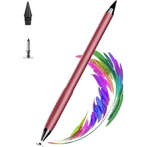 2 in 1 Stylus Pens for iPad,Universal Touch Screens High Sensitive & Precision Capacitive Disc Tip Pen Stylus Compatible with/Samsung/Galaxy/Tablet/Kindle/Computer/FireTablet