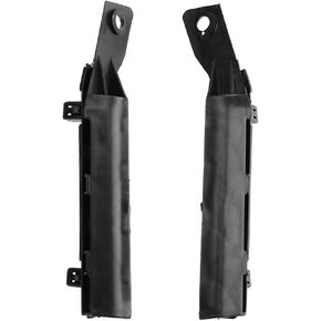 2pcs Car Front Bumper Brackets, Front Bumper Brackets Support for Nissan Versa 07 to 12, 1 Pair Left and Right Side Front Bumper Automotive Bumpers Retainer Brackets