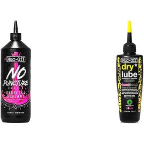 Muc Off مانع للتسرب بدون متاعب للثقب - مانع تسرب متطور لإطارات الدراجة مع صبغة تتبع للأشعة فوق البنفسجية التي تغلق الشقوق والثقوب حتى 6 مم in Kuwait