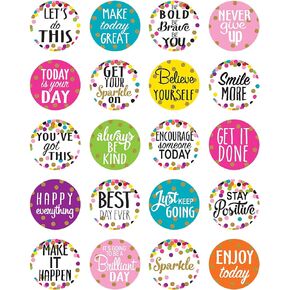 Confetti Words to Inspire Planner Stickers