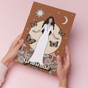 Gratitude Journal: Daily Guided Prompts for Positivity and Happiness - Mindful Journl to Cultivate Thankfulness and Joy with Reflective Exercises, Hardcover Notebook for Self-Discovery and Well-Being