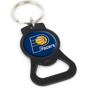 aminco NBA unisex-adult Bottle Opener Keychain, Black